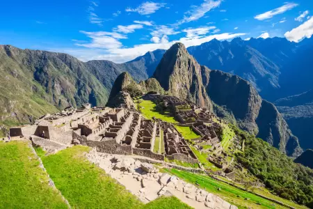 Machu Picchu in April