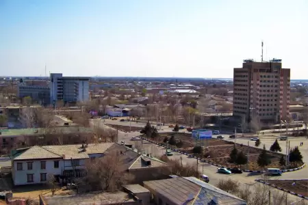 Nukus in January