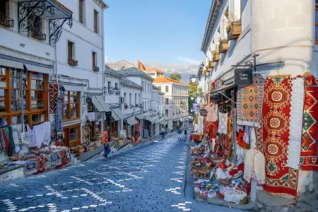 Gjirokastër in October