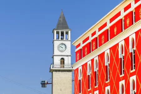 Tirana in April
