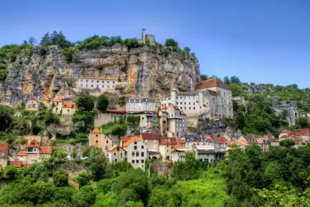 Rocamadour in February