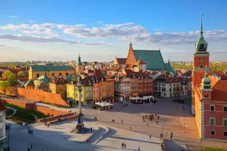 Warsaw in February