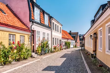 Ystad in April