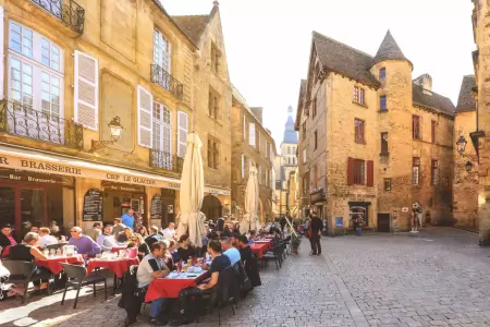 Sarlat-la-Canéda in March