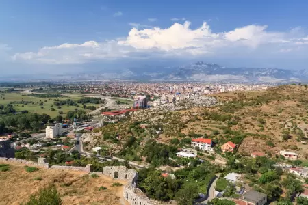 Shkodër in April