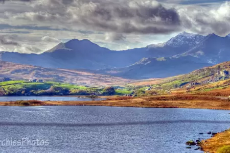 Snowdonia National Park in February