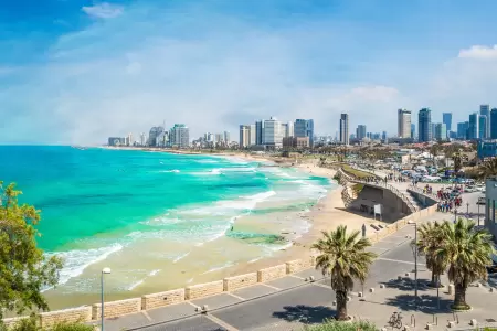 Tel Aviv in July