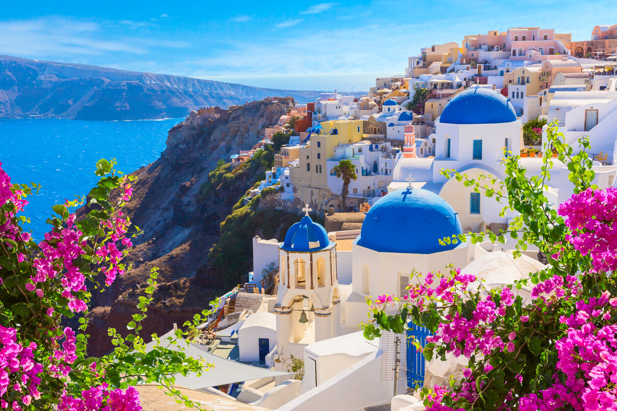 Greek islands of the Cyclades : 