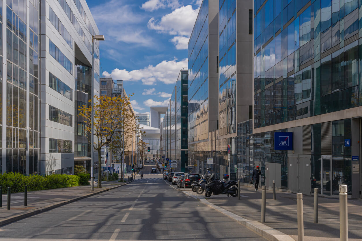 Nanterre : Quartier de la Défense à Nanterre