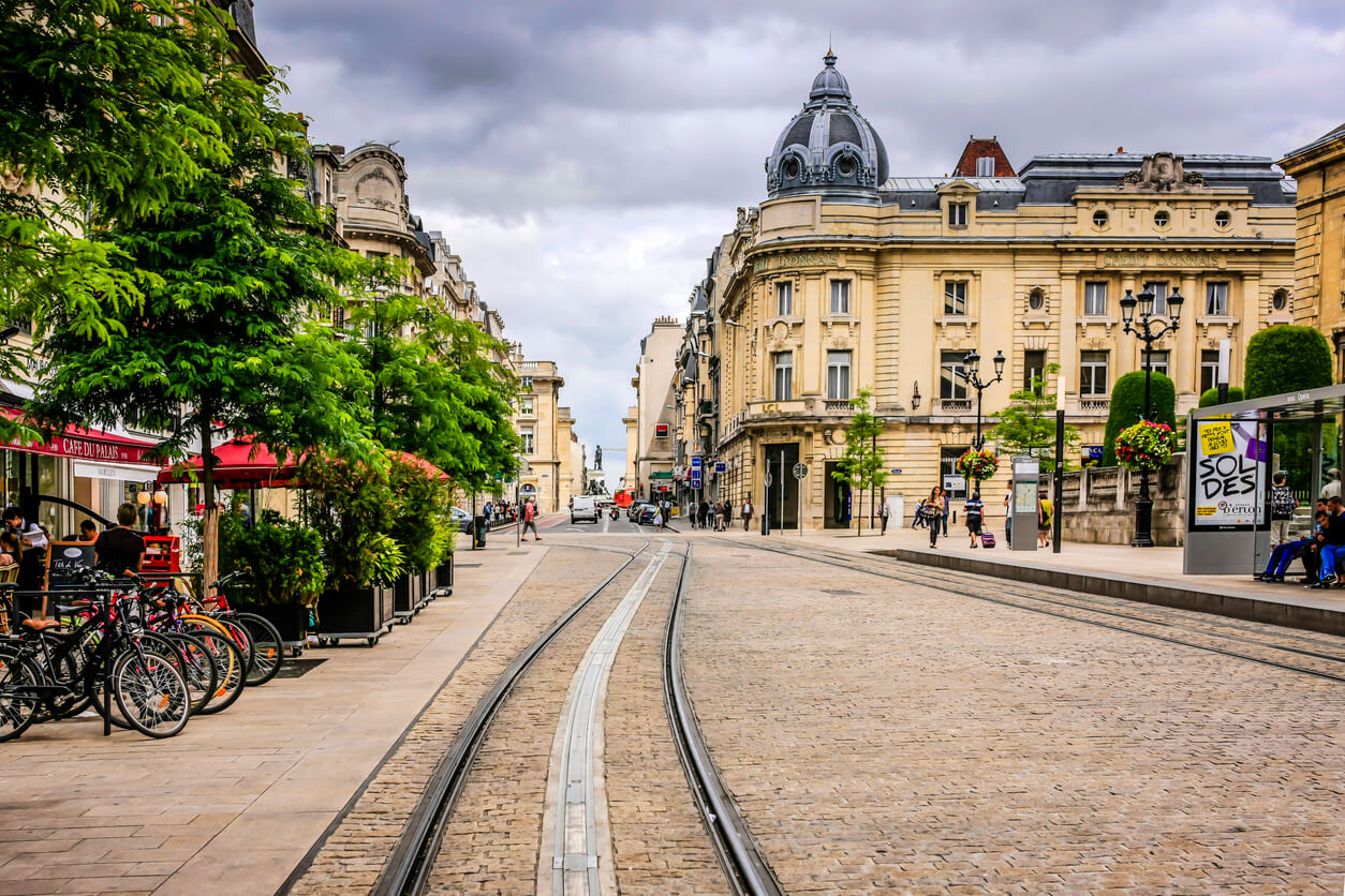 Reims : Rue des de la Vesle à Reims