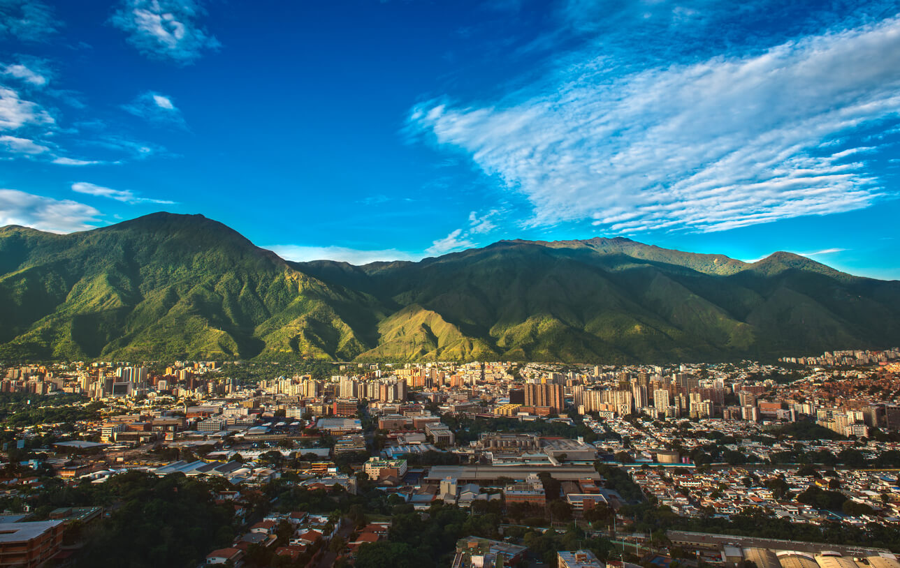 Venezuela: Vue sur Caracas, la capitale du Venezuela