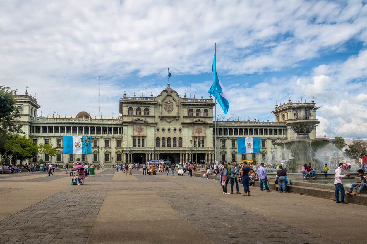 Guatemala City : Palais National du Guatemala