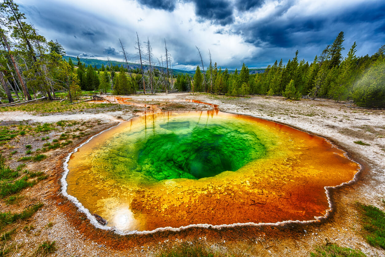 Weather in Yellowstone National Park in September Temperature